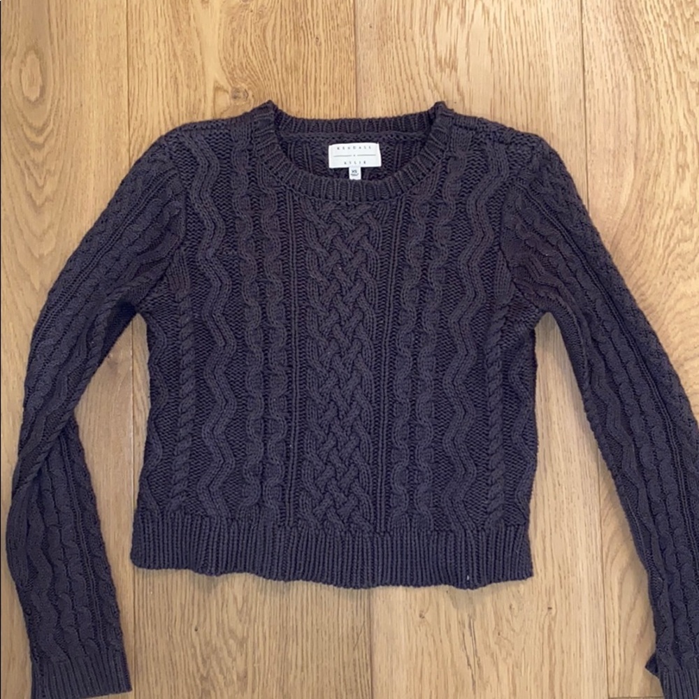 KENDALL + KYLIE crop sweater